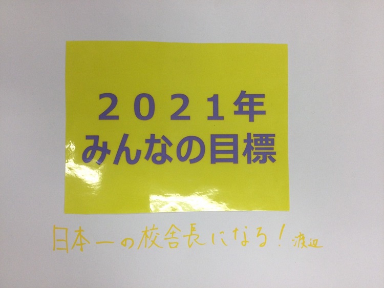 新年の目標